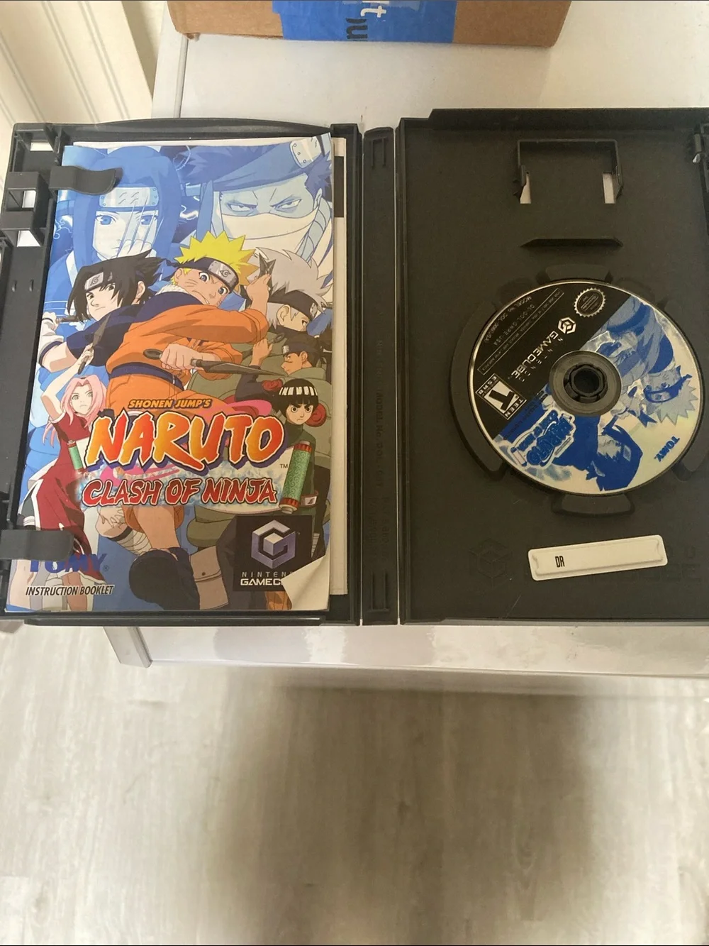 Naruto clash of ninja GameCube complete in box